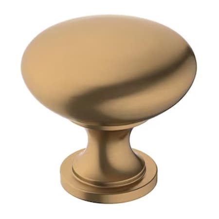 Amerock Amerock Edona Round Cabinet Knob 1-1/4 in. D 1-1/8 in. Champagne Bronze 1 pk BP53005CZ